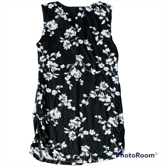 𝅺LILY Morgan Floral Boho Casual Summer Tunic Top Blouse, Size S/P - Picture 2 of 4